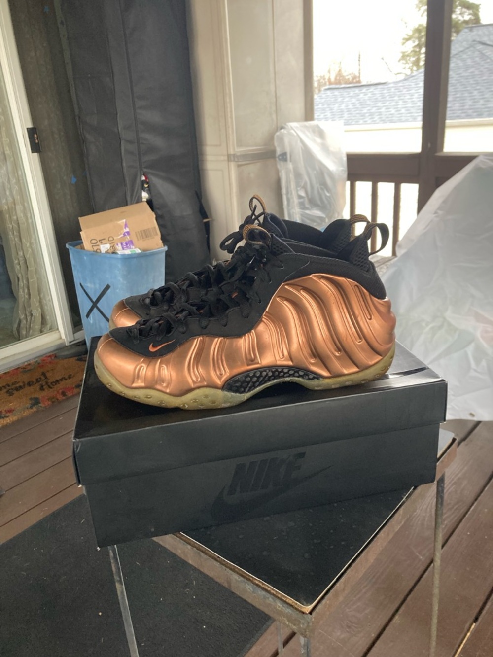 Nike Air Foamposite One Copper Mens Size 9